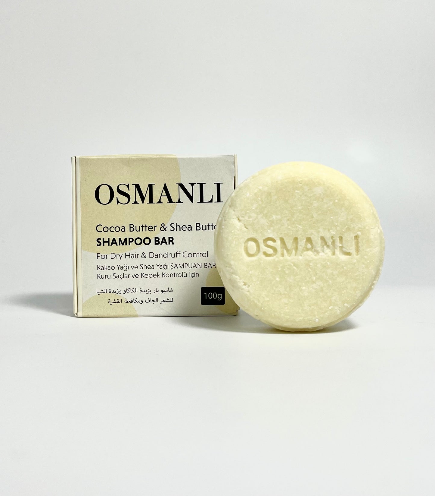 Cocoa & Shea Butter Shampoo Bar