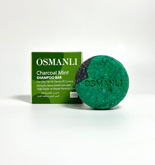 Charcoal Mint Shampoo Bar